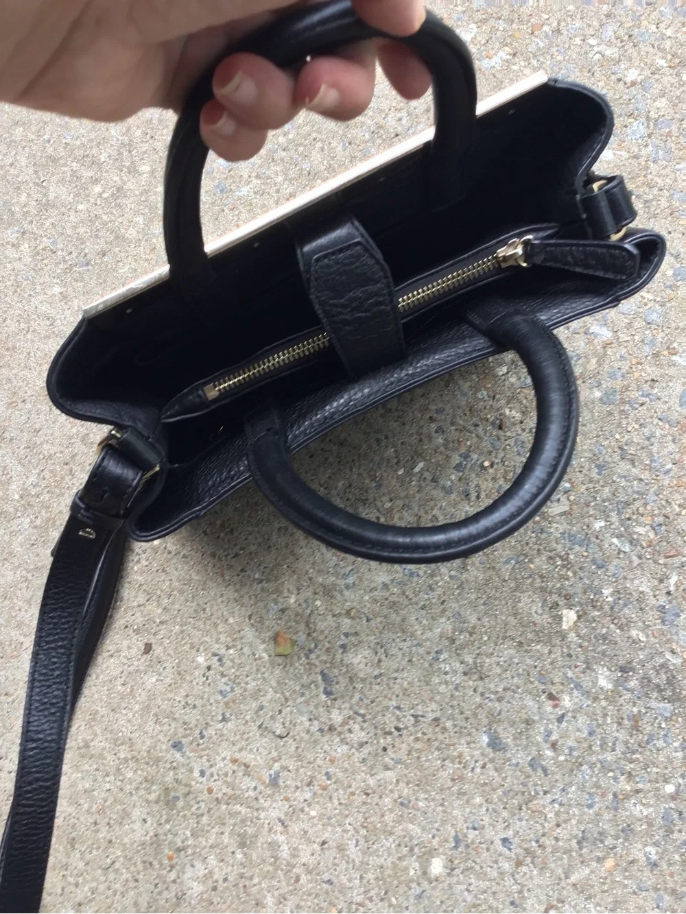 Halston Heritage Handbag with Crossbody Strap